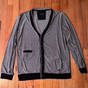 7 Diamonds stretch cardigan (size L)